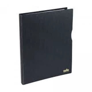 PASTA CATALOGO A4 EXECUTIVE PRETA C/30 PLASTICOS 6056.P.0020