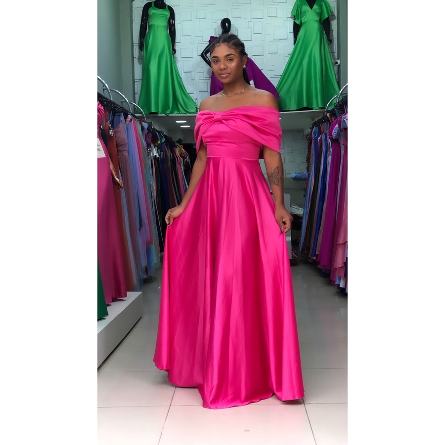 Ombro Lindos Vestidos De Festa Longos Vestido Vermelho Vestidos De