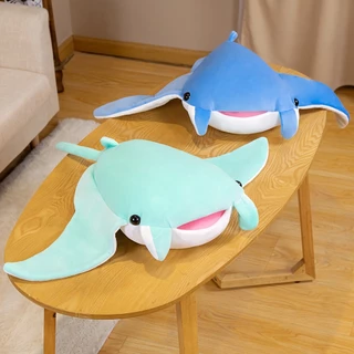 animal Marinho Manta Ray Shark Plush Doll Ocean Park Lembrança Boneca De Pelúcia Do Brinquedos