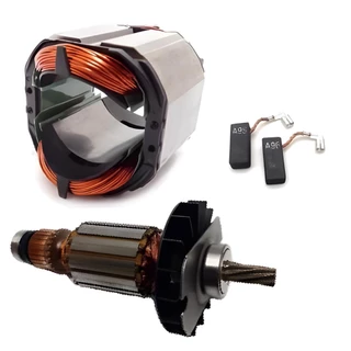 Kit Induzido + Estator + Escovas de Carvão GBH 2-24D BOSCH