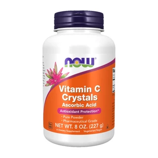 Pó Vitamina C Now Foods Ácido Ascórbico 227g Importado