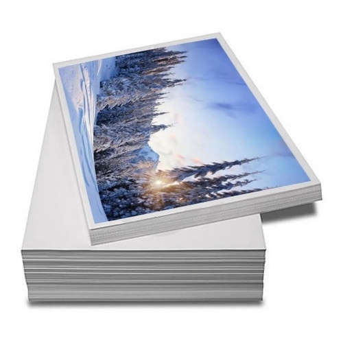 Papel Fotográfico A4 Glossy 115g 1000 Folhas Premium(não adesivo)