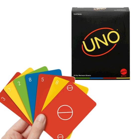 Jogo de mesa Uno Minimalista Mattel GYH69