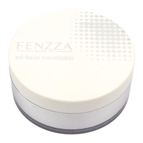 Pó Translúcido Facial Solto Fenzza Selar Maquiagem Branco