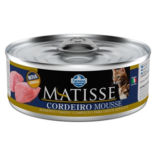 Ração úmida Matisse Gatos Cordeiro Mousse 85g