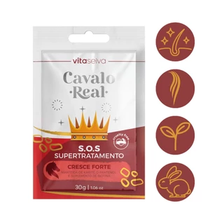 Sache Sos Tratatamento Shock Cavalo Real 30G Vita Seiva