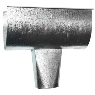 Emenda galvanizada com boca platibanda 28" Calhaforte
