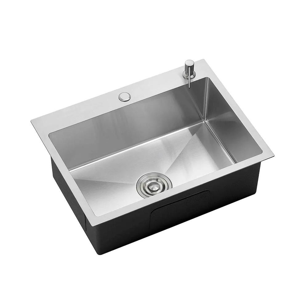 Cuba para cozinha gourmet pia aço inox com acessórios Truká Pingoo