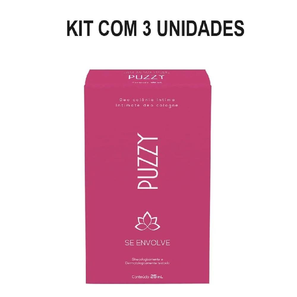 Kit Puzzy By Anitta Se Envolve Colônia Íntima C/ 3Un De 25ml | Shopee ...