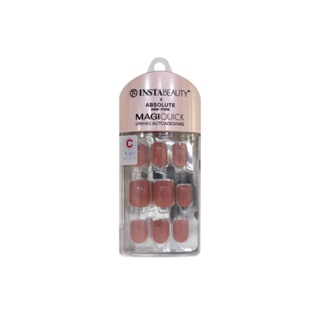 Unha Postiça Absolute Ny Auto Adesiva Rose Pink C