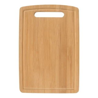 Tábua De Corte Carne Churrasco Bambu 30x20cm Rústica Cozinha