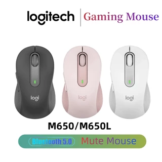 Rato Logitech M650/M650L Mouse Para Jogos Sem Fio Bluetooth Business Mute Click Home Office