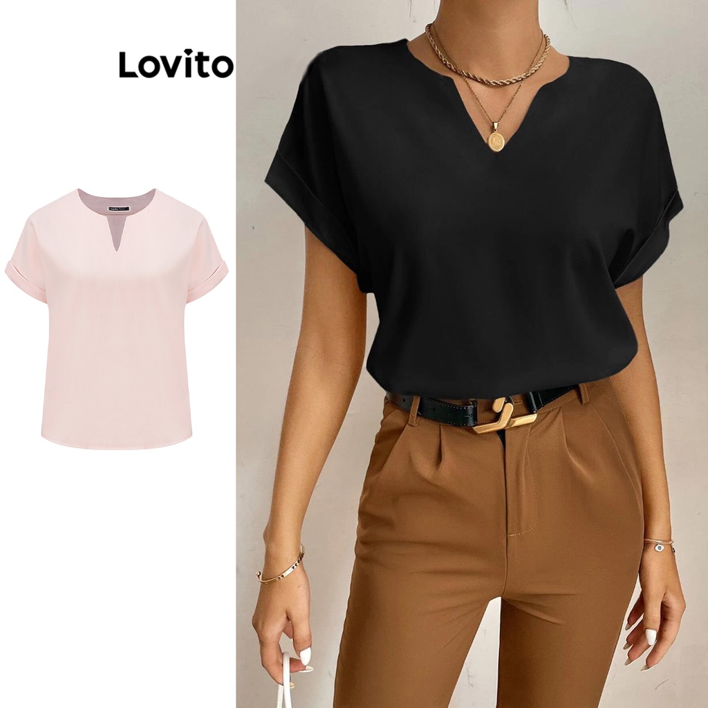 lovito-elegante-lisa-blusa-feminina-simples-plissada-l62ed026-rosa