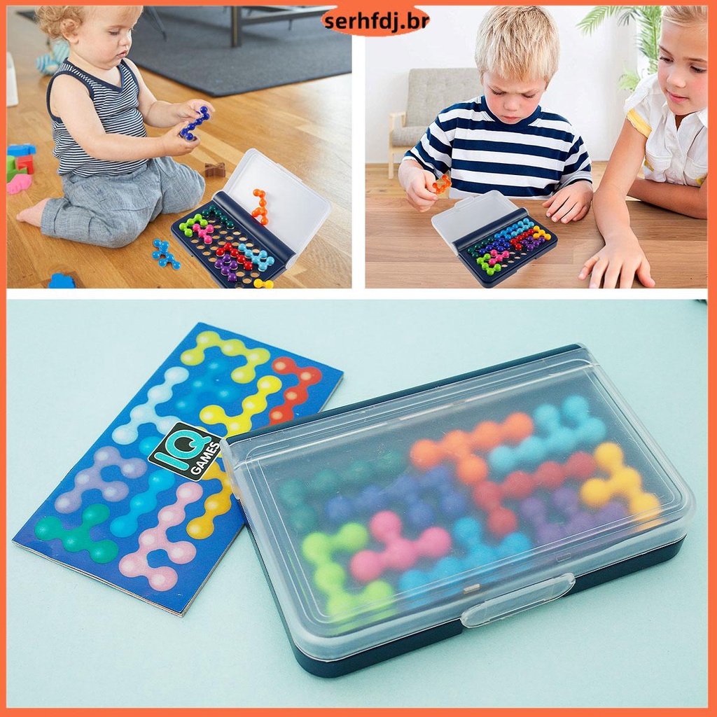 Fun Wisdom Magic Beads Brinquedos IQ para crianças a 7 anos