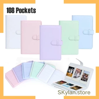 Álbum De Fotos Para Câmera Instax Mini 7S 8 9 11/12 Filme De 3 Polegadas Capacidade De108 Fotos Vários Modelos em Oferta na Shopee
