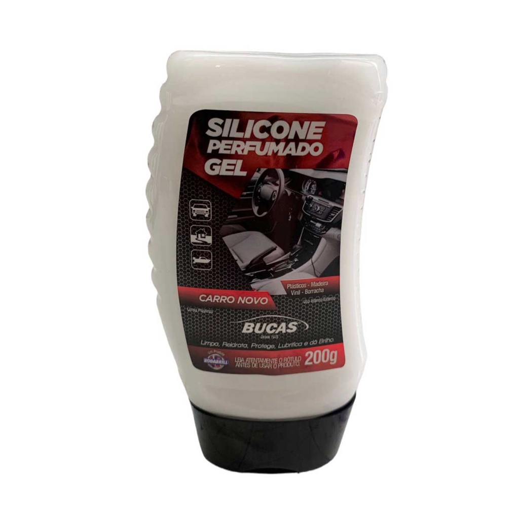Silicone Gel Perfumado Carro Novo Rodabrill 200g