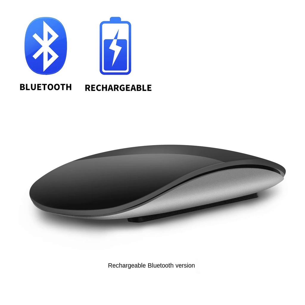 Mouse mágico sem fio Bluetooth silencioso recarregável laser computador ...