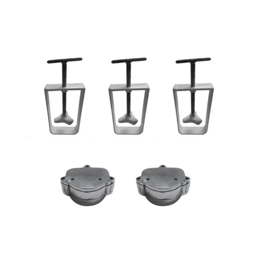 Mufla Prótese Dentária 06 Em Aluminio Resistente Atacado | Shopee Brasil