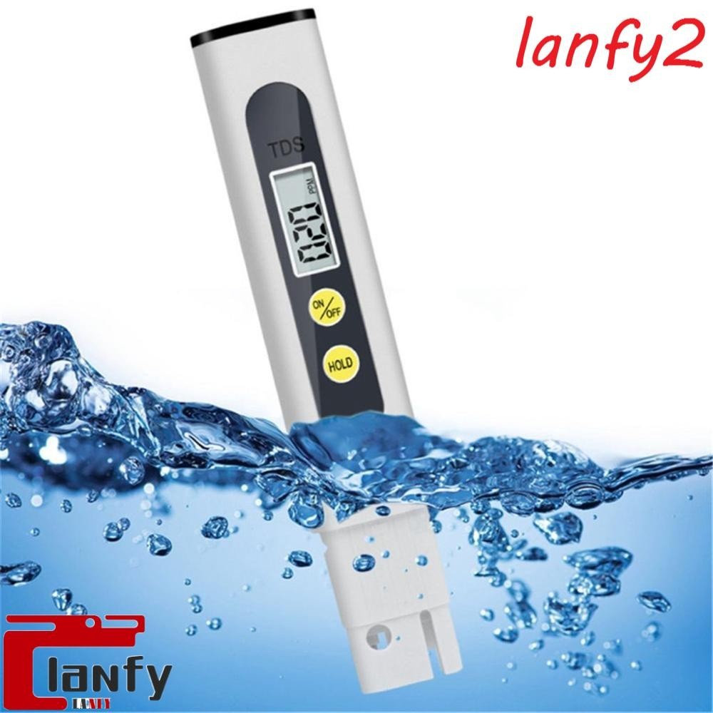 LANFY Testador De Água Preciso 0-9990ppm Para Casa , Aquário , Mini Caneta Medidora De PH De Bateria Auto-Aprovada