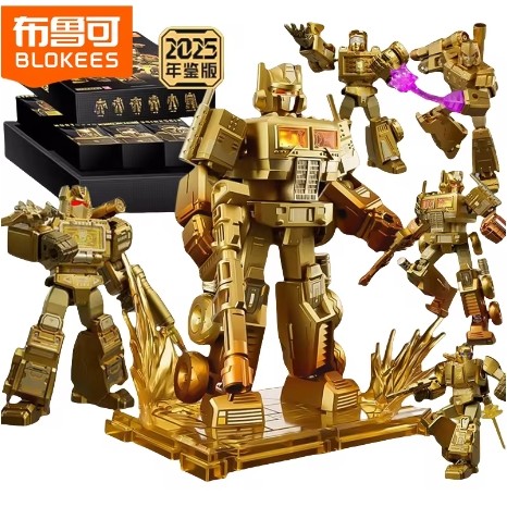 BlokeesAnime Transformers 2025 Almanac Golden Lagoon Guardian Optimus