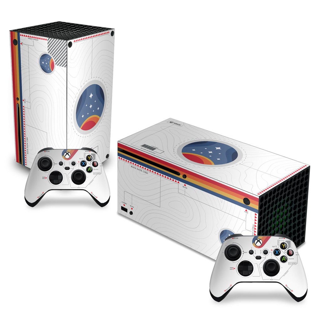 Skin Xbox Series X Horizontal Adesivo Starfield Edition Shopee Brasil