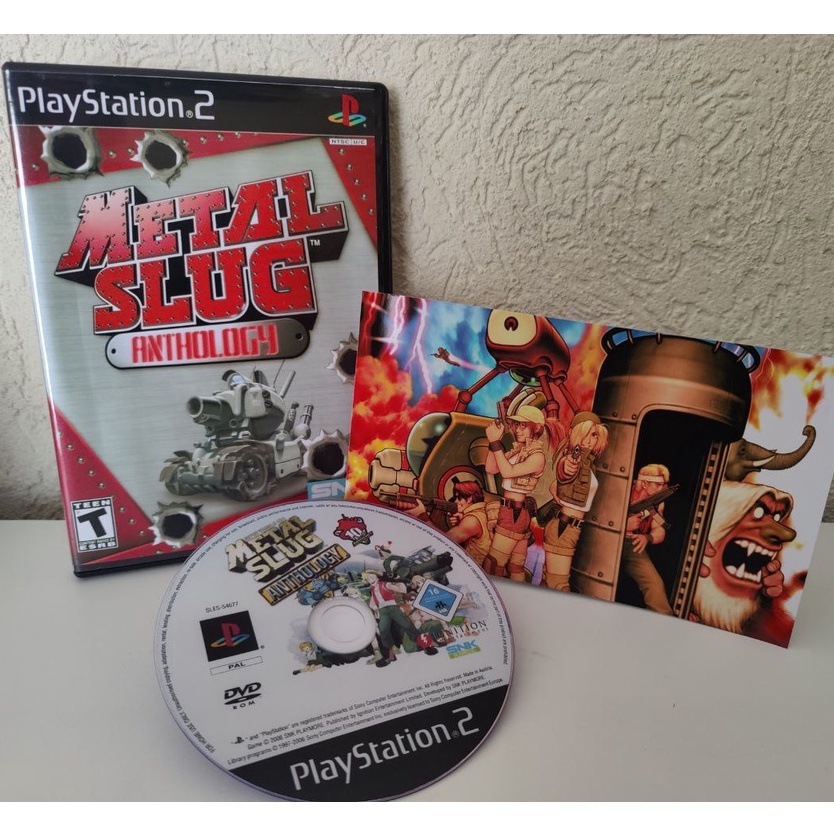 Metal Slug Anthology ROM, PS2 Game