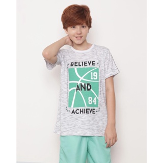Camiseta Juvenil Flamê Manga Curta Branca