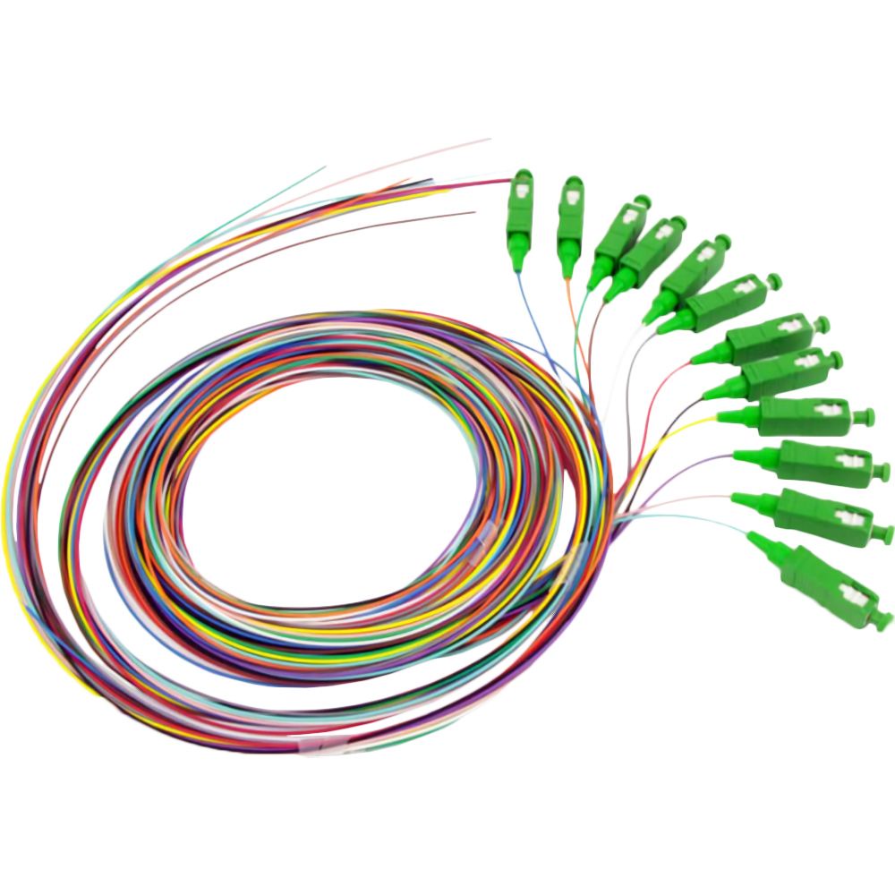 Pigtail Fibre Optique Monomode 1m SC/APC G657A1 Simplex - Cordon Raccordement