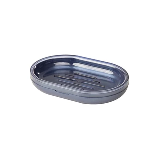 Saboneteira Blend em Poliestireno Azul 13,0x9,0x2,4 cm - Plasutil