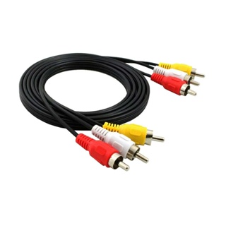 Cabo 3 3 RCA para audio e vídeo A.Santos