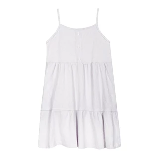 Vestido Infantil Com Alça Celebrate Polo Wear Branco