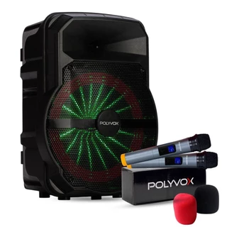 Caixa de som Amplificada Bluetooth XC-710T c/ 300W potência + Microfone sem fio