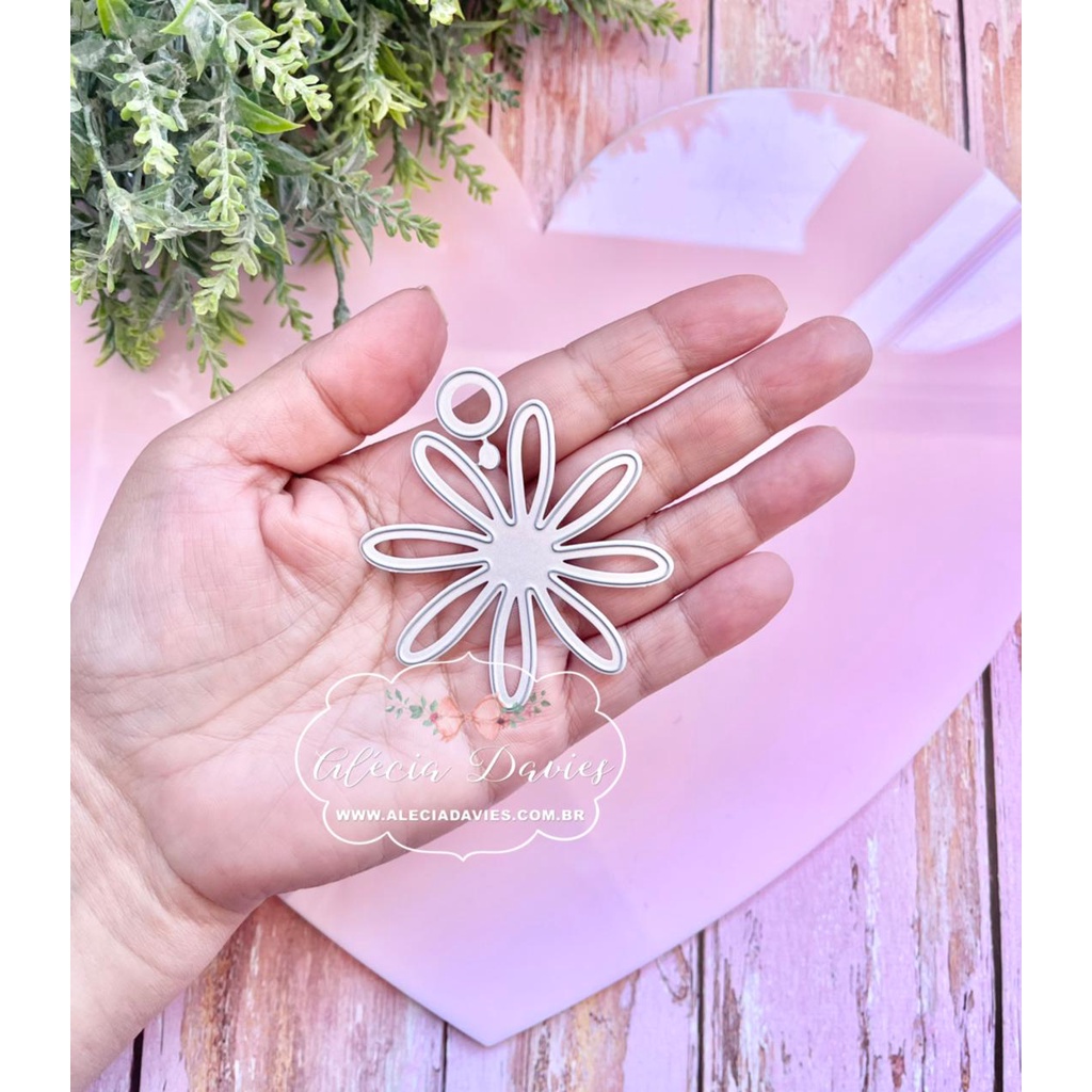 Faca de de Corte e Relevo Scrapbook Flor margarida | Shopee Brasil