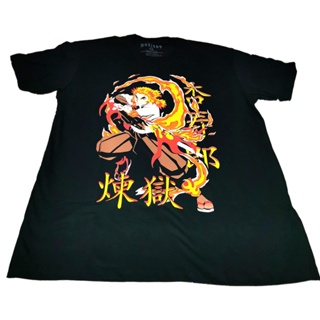 Camisa Camiseta Anime Kimetsu No Yaiba Hashira Fogo Rengoku
