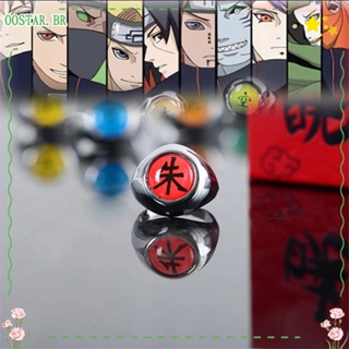 Akatsuki Uchiha Itachi Deilara Anel Adulto 10pc