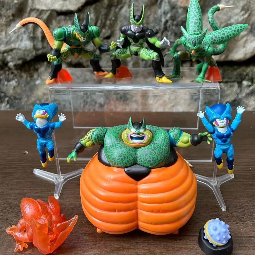 Comprar Kit Dragon Ball Z com Bubu 5 Personagens - Brinquedos Para Crianças