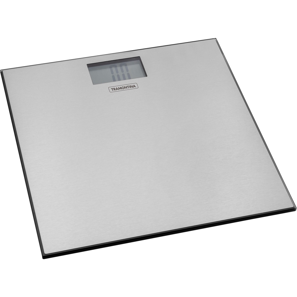 Balança Digital Tramontina Vidro P/ Banheiro Adatto Cinza | Shopee Brasil