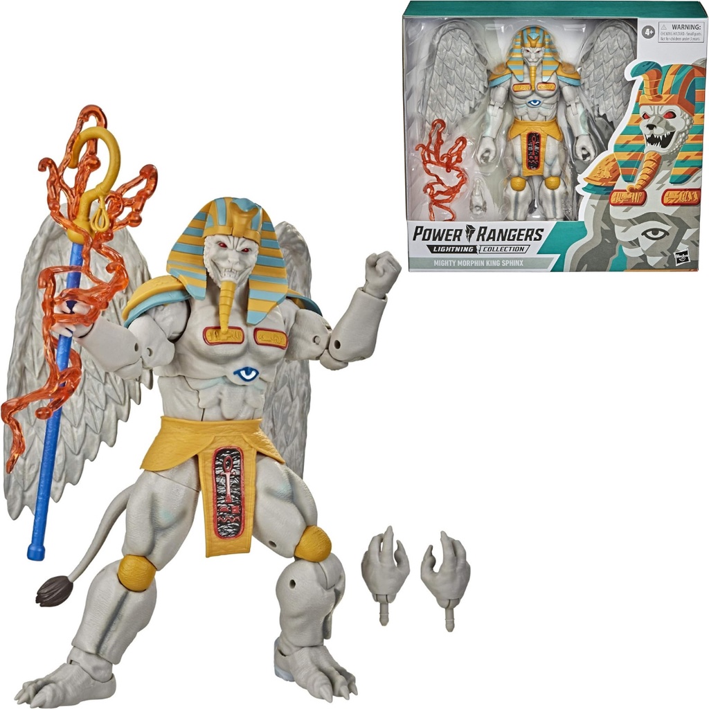 Figura Power Rangers Monstros - King Sphinx - Hasbro | Shopee Brasil