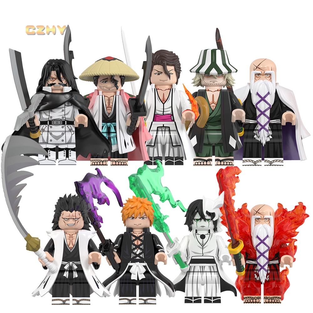 Blocos De Lixívia Kurosaki Ichigo Yamamoto Genryuusai Shigekuni