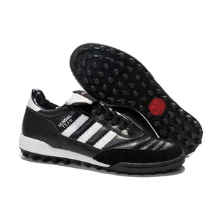 Original Sapatos De Futebol Da Chuteira De Society De Couro Masculino Equipe Mundial TF Socyte Football Boots