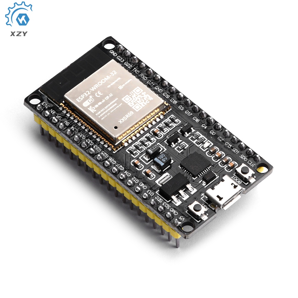 Placa De Desenvolvimento ESP32 WiFi Bluetooth Ultra-Baixo Consumo De Energia Dual Core Processador NodeMCU ESP32-WROOM-32D