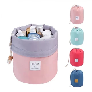 Necessaire Organizadora De Maquiagem Para Viagem Cilíndrico