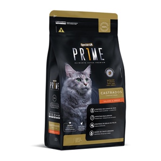 Ração Gatos Special Cat Castrados Prime Salmão e Arroz 3kg
