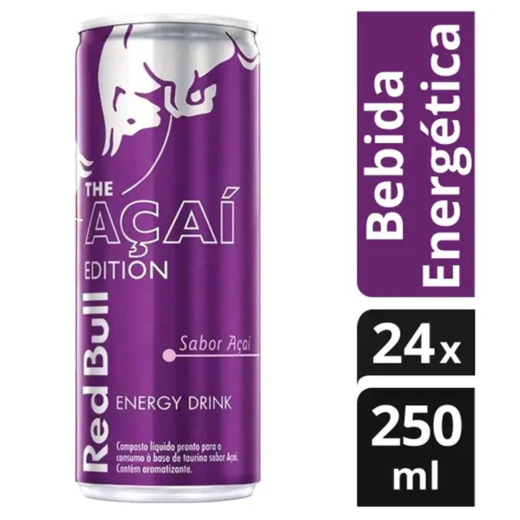 Kit 4 Pack de Red Bull Sabores Sortidos
