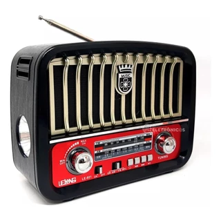 Rádio Grande Potecia De Som C/ Lanterna Led P2 Bluetooth Usb em Oferta na Shopee