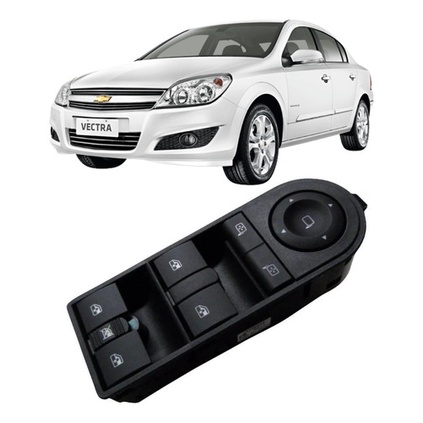 Botão Interruptor Quadruplo Vidro Elétrico Retrovisor Vectra