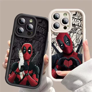 Capa De Telefone Marvel Deadpool Para Redmi Note 14 13 12 Pro Plus Turbo 4 5G 12s 11s 10s 12 11 10 Max 12 13 14 14c 13c 