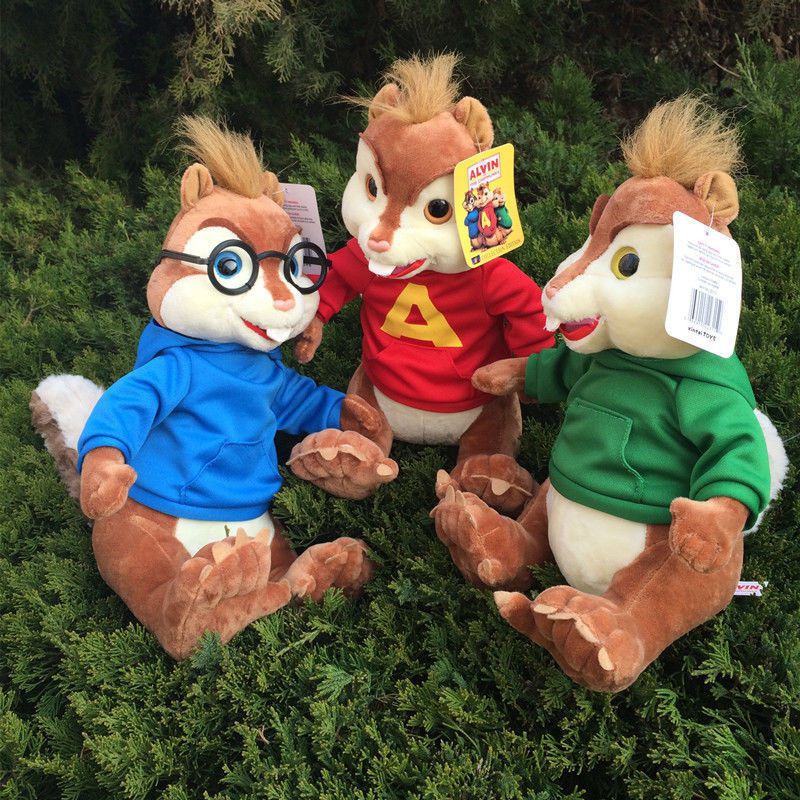New Ty Beanie Babies Alvin and the Chipmunks Brittany Plush 17CM