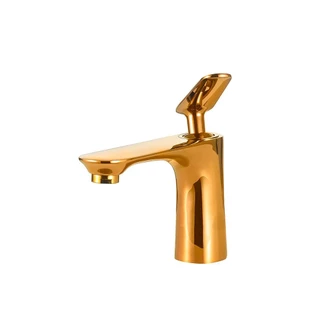 Torneira para banheiro Misturador Monocomando Baixa Caeté Pingoo - Dourado em Oferta na Shopee