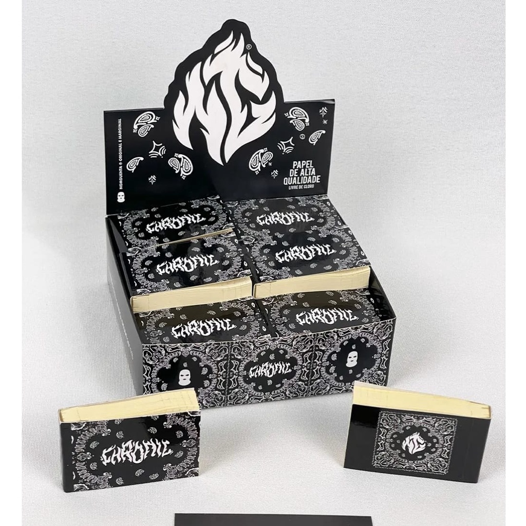 Livreto De Papel Premium Chronic Bandana Chronic